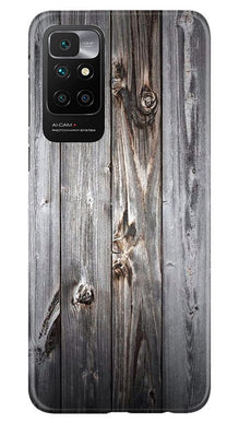 Wooden Look Mobile Back Case for Redmi 10 Prime  (Design - 114)