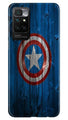 Captain America Superhero Case for Redmi 10 Prime  (Design - 118)