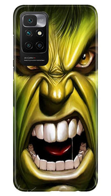 Hulk Superhero Mobile Back Case for Redmi 10 Prime  (Design - 121)