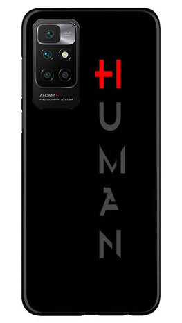 Human Case for Redmi 10 Prime(Design - 141)