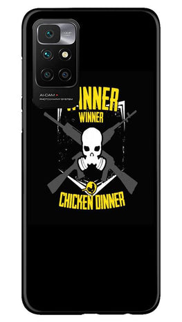 Winner Winner Chicken Dinner Case for Redmi 10 Prime(Design - 178)