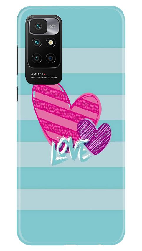 Love Case for Redmi 10 Prime (Design No. 299)