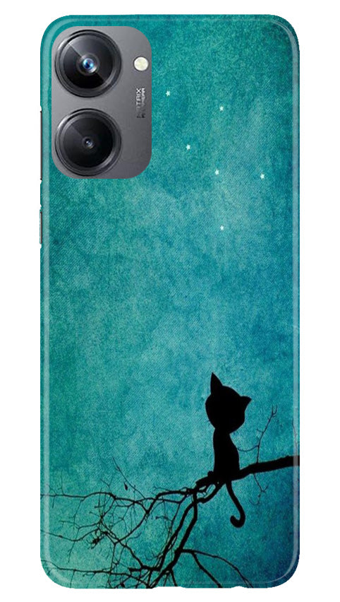 Moon cat Case for Realme 10 Pro 5G