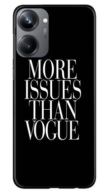 More Issues than Vague Mobile Back Case for Realme 10 Pro 5G (Design - 74)