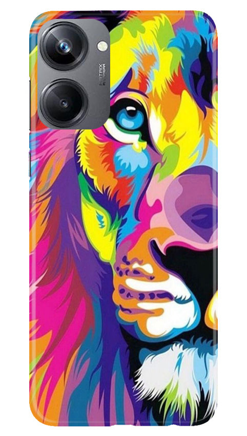 Colorful Lion Case for Realme 10 Pro 5G  (Design - 110)