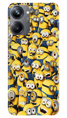 Minions Mobile Back Case for Realme 10 Pro 5G  (Design - 126)