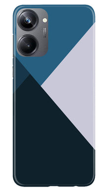 Blue Shades Mobile Back Case for Realme 10 Pro 5G (Design - 157)