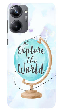 Explore the World Mobile Back Case for Realme 10 Pro 5G (Design - 176)