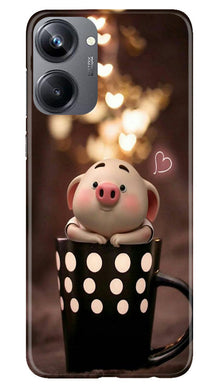 Cute Bunny Mobile Back Case for Realme 10 Pro 5G (Design - 182)