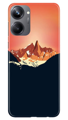 Mountains Mobile Back Case for Realme 10 Pro 5G (Design - 196)