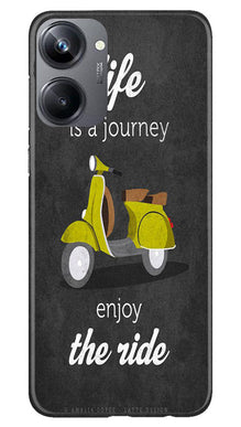 Life is a Journey Mobile Back Case for Realme 10 Pro 5G (Design - 230)