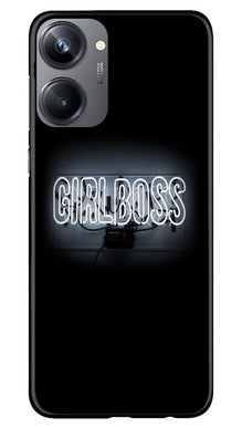 Girl Boss Black Mobile Back Case for Realme 10 Pro 5G (Design - 237)