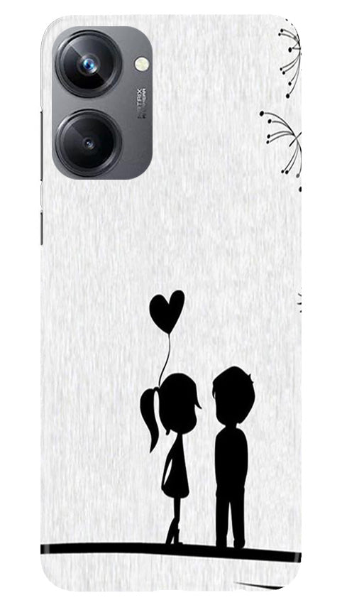 Cute Kid Couple Case for Realme 10 Pro 5G (Design No. 252)