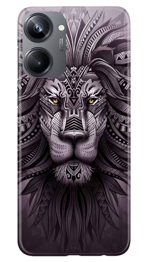 Lion Mobile Back Case for Realme 10 Pro 5G (Design - 277)