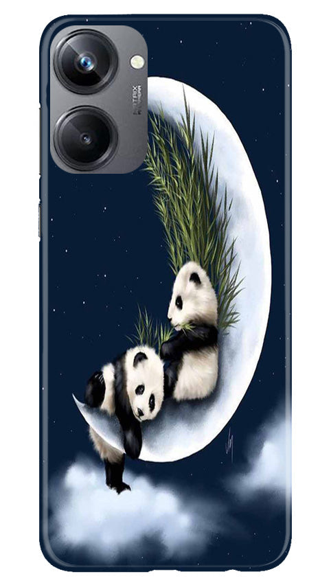Panda Moon Mobile Back Case for Realme 10 Pro 5G (Design - 280)