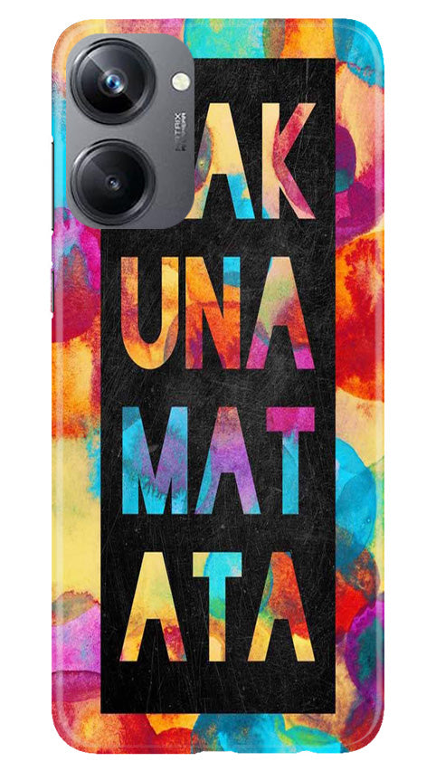 Hakuna Matata Mobile Back Case for Realme 10 Pro 5G (Design - 285)