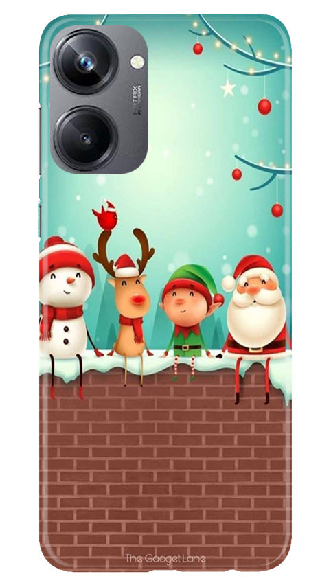 Santa Claus Mobile Back Case for Realme 10 Pro 5G (Design - 296)