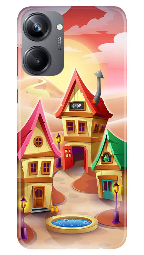 Sweet Home Mobile Back Case for Realme 10 Pro 5G (Design - 300)