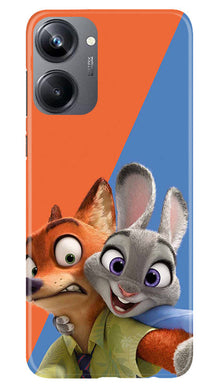 Cartoon Mobile Back Case for Realme 10 Pro 5G (Design - 306)