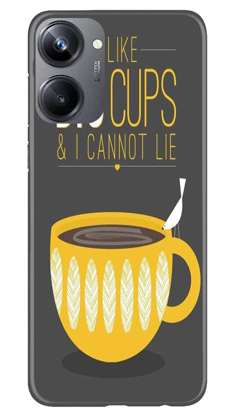 Big Cups Coffee Mobile Back Case for Realme 10 Pro 5G (Design - 312)