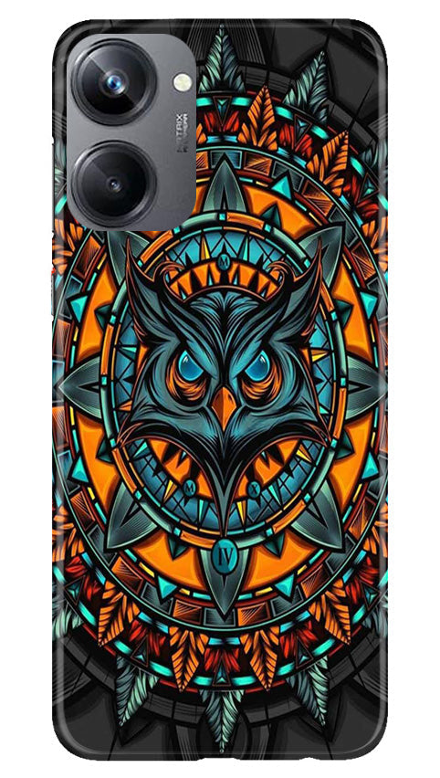 Owl Mobile Back Case for Realme 10 Pro 5G (Design - 319)