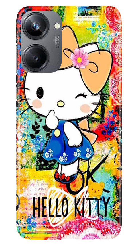 Hello Kitty Mobile Back Case for Realme 10 Pro 5G (Design - 321)
