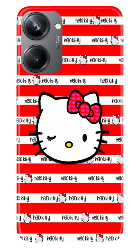 Hello Kitty Mobile Back Case for Realme 10 Pro 5G (Design - 323)
