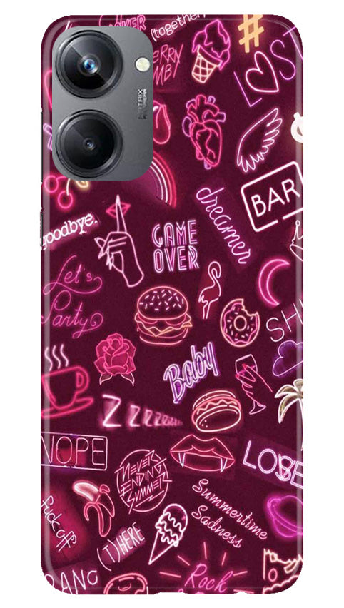 Party Theme Mobile Back Case for Realme 10 Pro 5G (Design - 350)