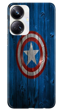 Captain America Superhero Mobile Back Case for Realme 10 Pro Plus 5G  (Design - 118)