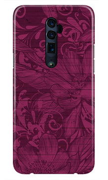 Purple Backround Case for Oppo Reno 2