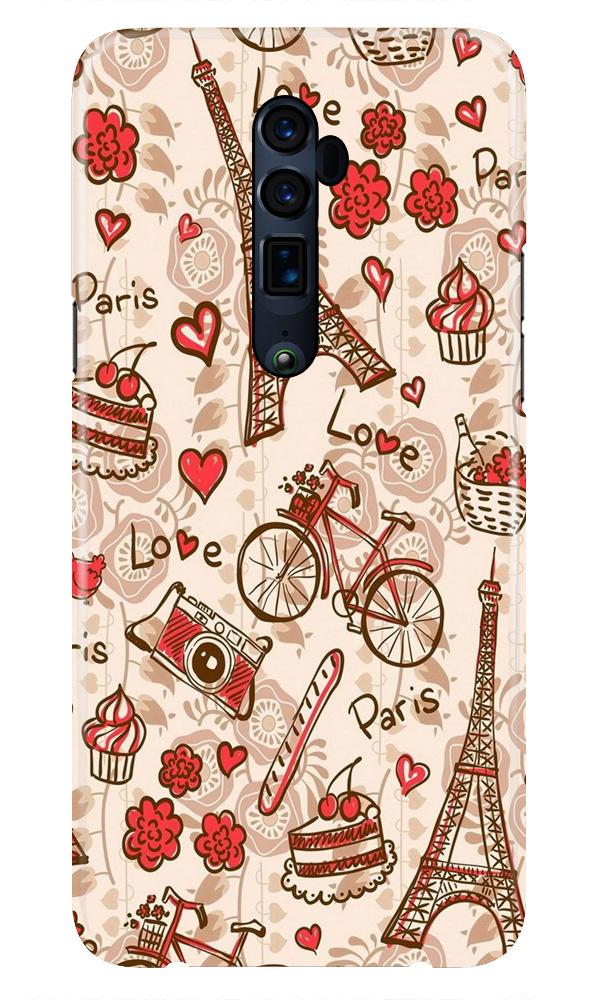 Love Paris Case for Oppo Reno 2(Design - 103)