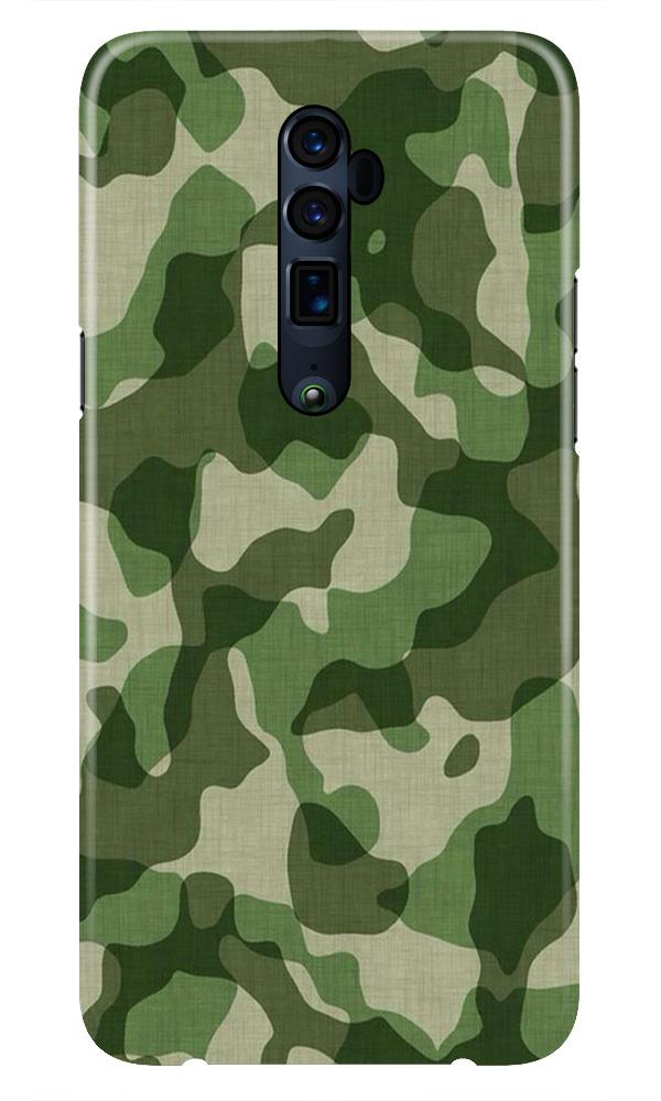 Army Camouflage Case for Oppo Reno 2(Design - 106)