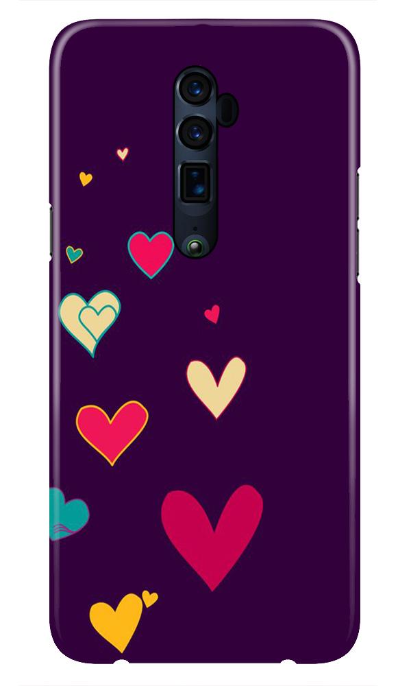 Purple Background Case for Oppo Reno 2  (Design - 107)