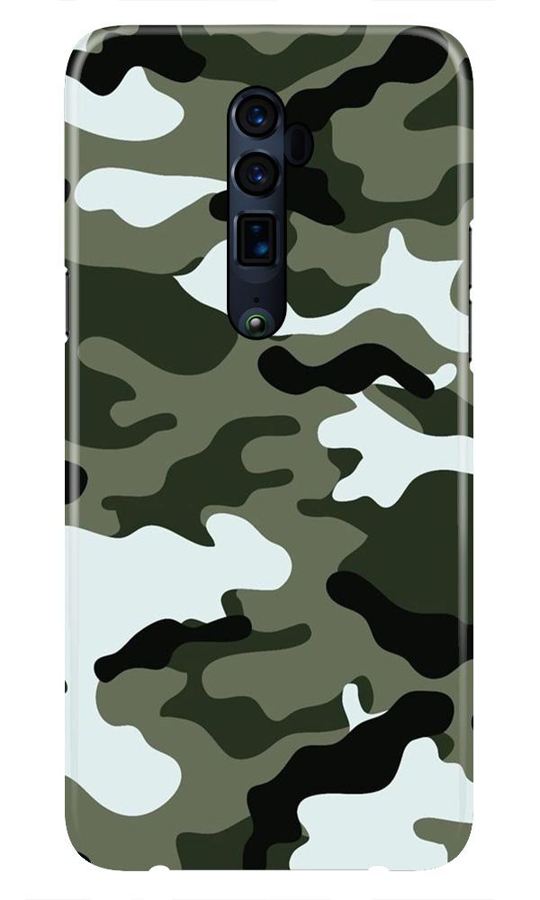 Army Camouflage Case for Oppo Reno 2  (Design - 108)