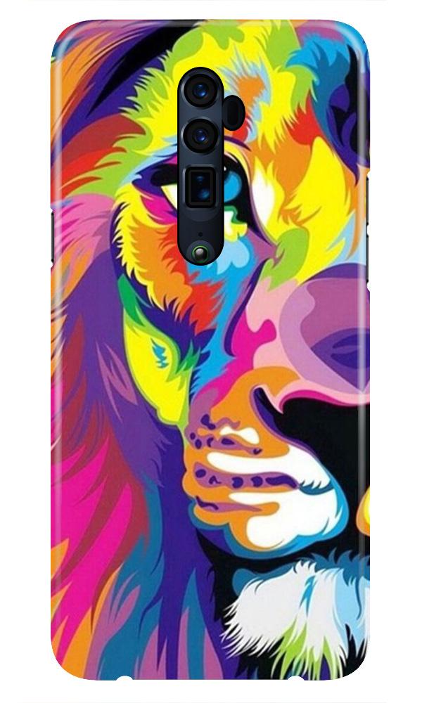 Colorful Lion Case for Oppo Reno 2(Design - 110)