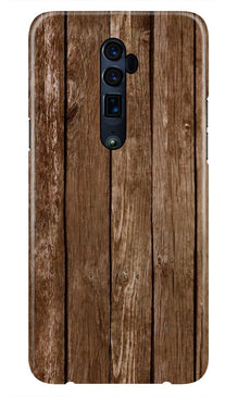 Wooden Look Case for Oppo Reno 2  (Design - 112)