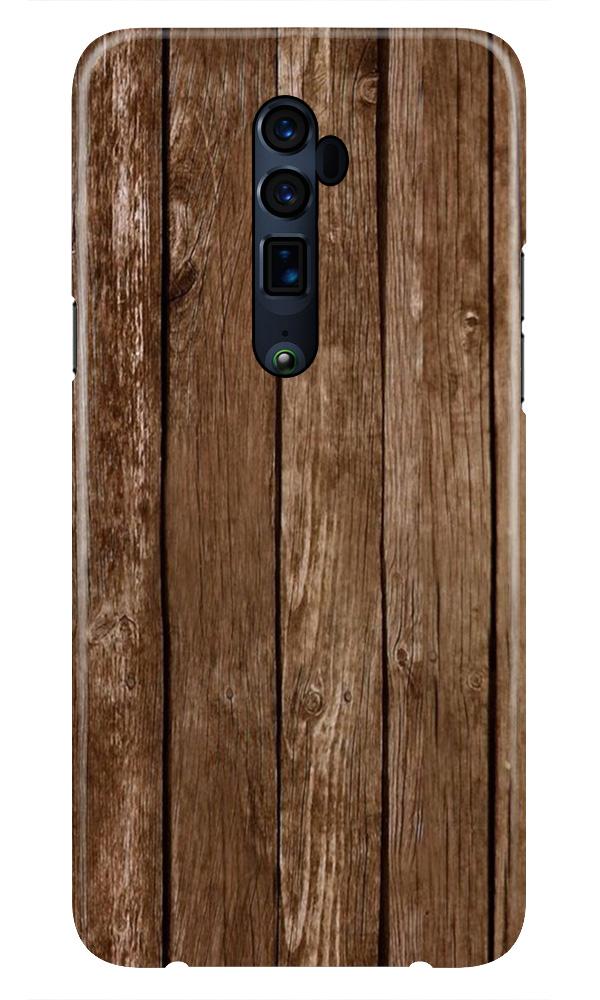Wooden Look Case for Oppo Reno 2  (Design - 112)