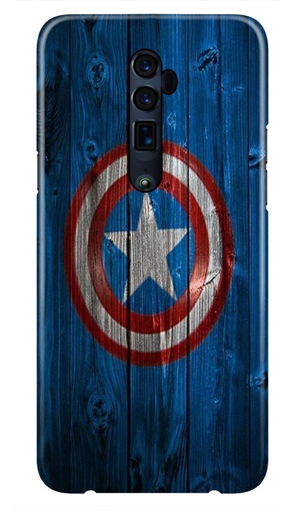 Captain America Superhero Case for Oppo Reno 2(Design - 118)
