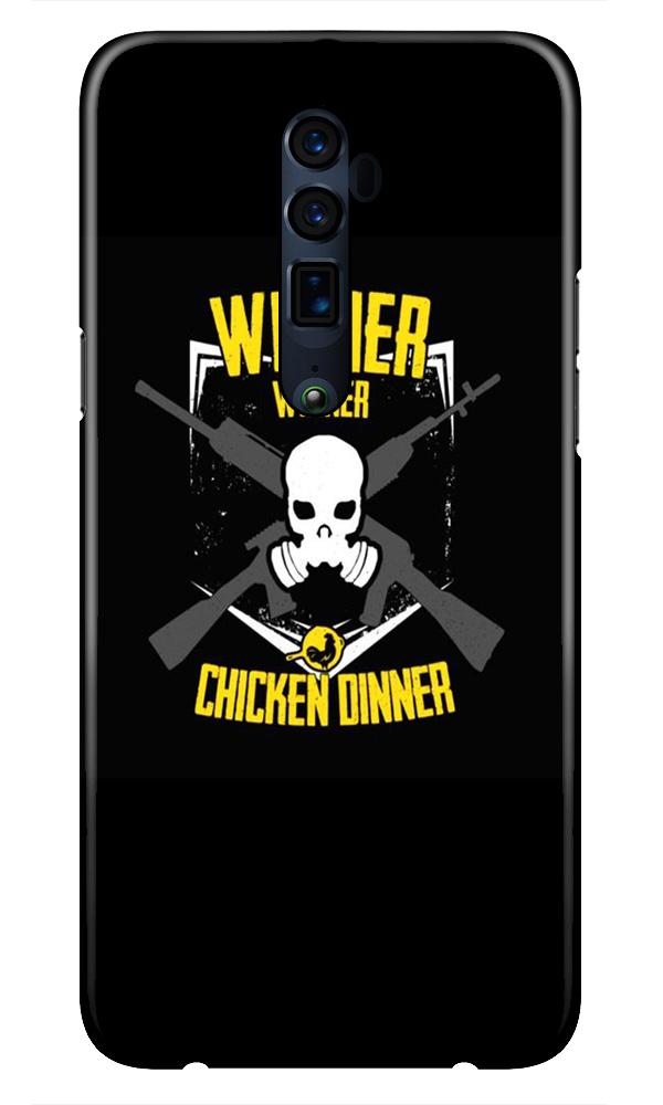 Winner Winner Chicken Dinner Case for Oppo Reno 2(Design - 178)