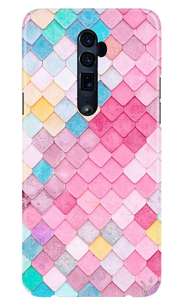 Pink Pattern Case for Oppo Reno 10X Zoom (Design No. 215)