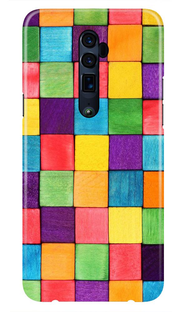 Colorful Square Case for Oppo Reno 10X Zoom (Design No. 218)