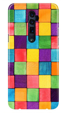 Colorful Square Case for Oppo Reno 10X Zoom (Design No. 218)