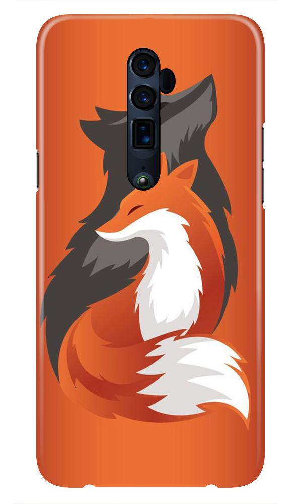 Wolf  Case for Oppo Reno 10X Zoom (Design No. 224)