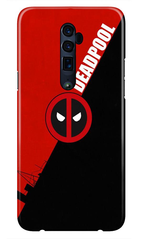 Deadpool Case for Oppo Reno 10X Zoom (Design No. 248)