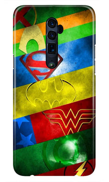 Superheros Logo Case for Oppo Reno 10X Zoom (Design No. 251)