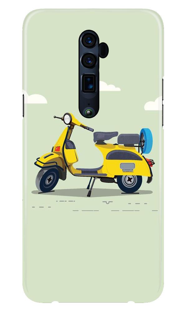 Vintage Scooter Case for Oppo Reno 10X Zoom (Design No. 260)