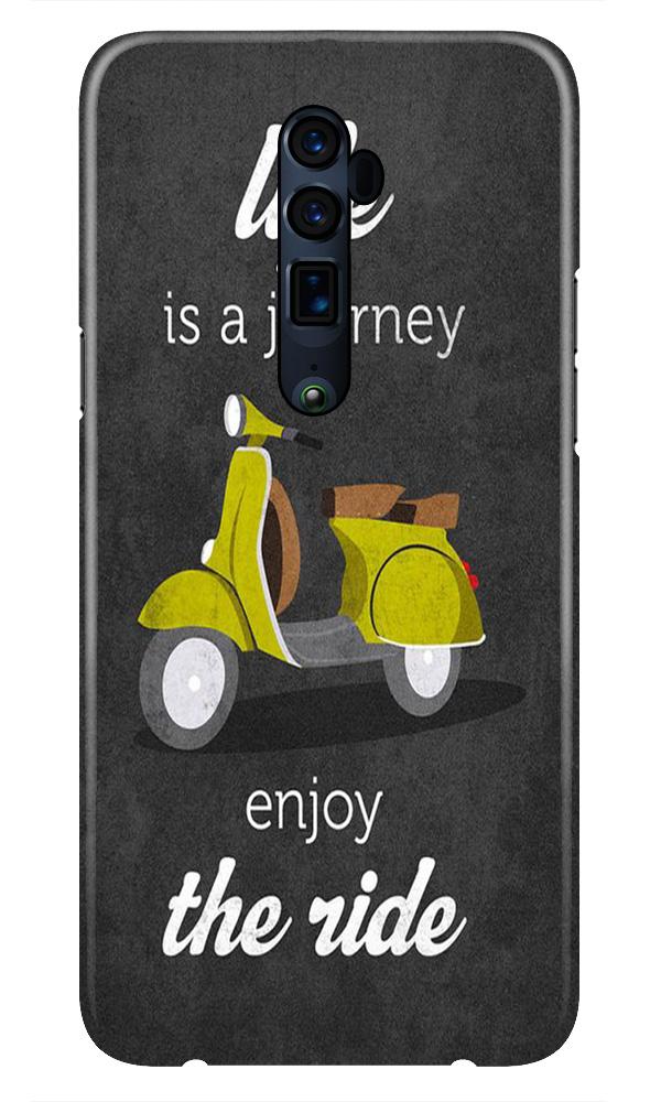 Life is a Journey Case for Oppo Reno 10X Zoom (Design No. 261)