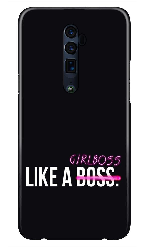 Like a Girl Boss Case for Oppo Reno 10X Zoom (Design No. 265)