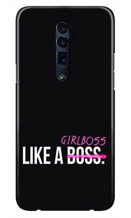 Like a Girl Boss Case for Oppo Reno 10X Zoom (Design No. 265)