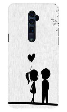 Cute Kid Couple Case for Oppo Reno 10X Zoom (Design No. 283)